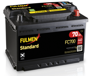 [104854] Fulmen Standard 3DX FC700 - 067RE (  096  ) 70ah 640cca   FC700