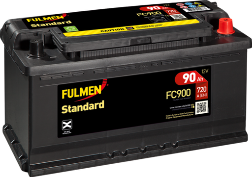 [104855] Fulmen Standard 3DX FC900 - 017RE 90ah 720cca   FC900