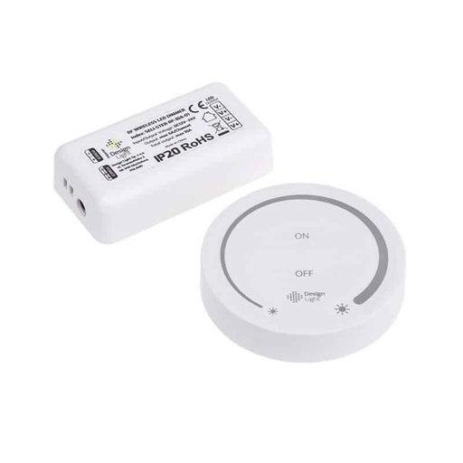 [105092] SELI SET - RF controller with remote control White   SELI-Z-1P-RF-10A-01