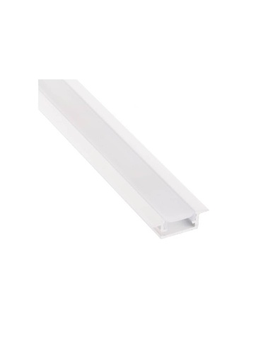 [105093] LED Profile INLINE Mini XL White/Opal   PROF-INLINEM-XL-OP-2M-B