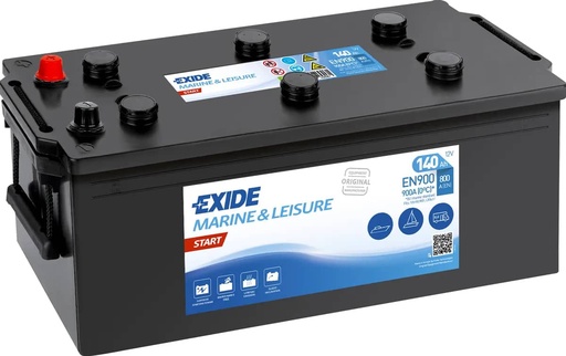 [105280] Exide EN900 ( 627 ) Start Marine and Multifit Leisure Battery 140Ah 800cca   EN900