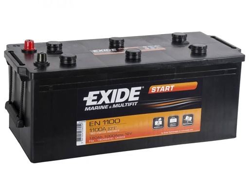 [105281] Exide EN1100 ( 629 ) Start Marine and Multifit Leisure Battery 180Ah 1000cca   EN1100