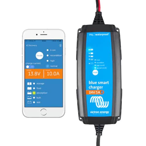 [105450] Victron Energy Blue Smart IP65 Charger 24/5(1) 230V CEE 7/17 Retail   BPC240531064R