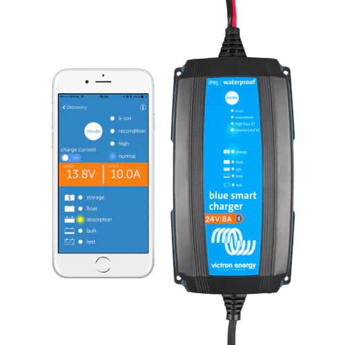 [105451] Victron Energy Blue Smart IP65 Charger 24/8(1) 230V CEE 7/17 Retail   BPC240831064R