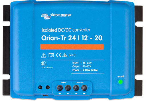 [105591] Victron Energy Orion-Tr DC-DC converter 24/12-9A (110W) Isolated   ORI241210110