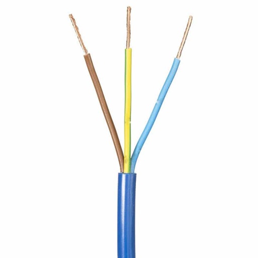 [105654] 3 Core 1.5mm Arctic Blue 100m per metre  A5A301B1R