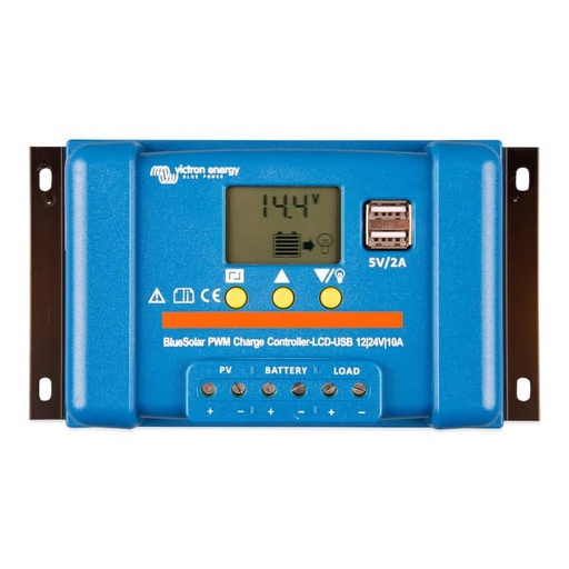 [105782] Victron BlueSolar PWM-LCD & USB 12/24V-10A   SCC010010050