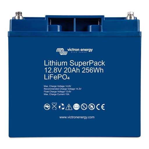 [105947] Victron Energy Lithium SuperPack 12.8V/20Ah (M5)   BAT512020705