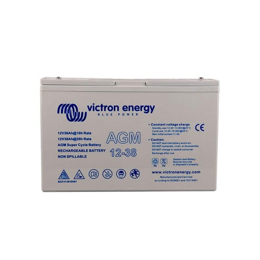 [105952] Victron AGM Deep Cycle Battery 12V/38Ah   BAT412350084