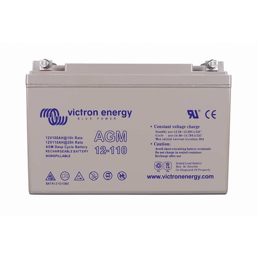 [105955] Victron AGM Deep Cycle Battery 12V/110Ah   BAT412101084