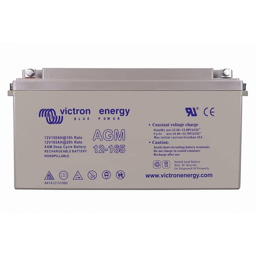 [105957] Victron AGM Deep Cycle Battery 12V/165Ah   BAT412151084