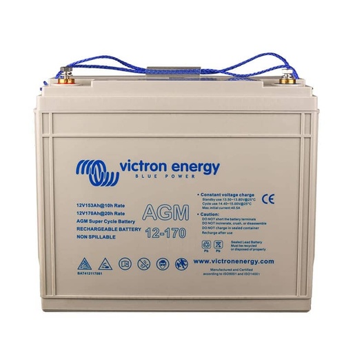 [105970] Victron AGM Super Cycle Battery 12V/170Ah (M8)   BAT412117081