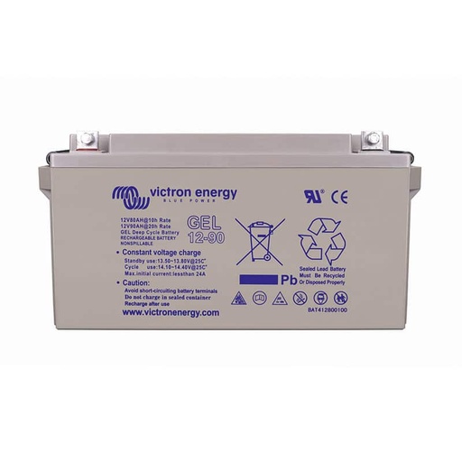 [105976] Victron Energy Gel Deep Cycle Battery 12V/90Ah   BAT412800104