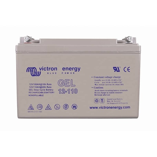 [105977] Victron Energy Gel Deep Cycle Battery 12V/110Ah   BAT412101104