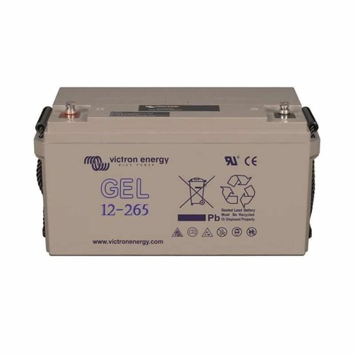 [105980] Victron Energy GEL Deep Cycle Battery 12V/265Ah (M8)   BAT412126101