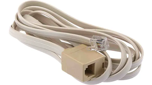 [106183] RJ11 Extension Lead 2M    186-3155