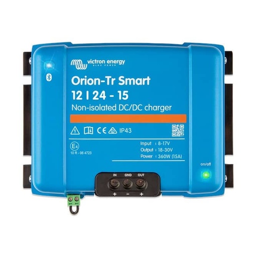 [106242] Victron Energy Orion-Tr Smart DC-DC charger 12/24-15A (360W) Non-isolated - ORI122436140
