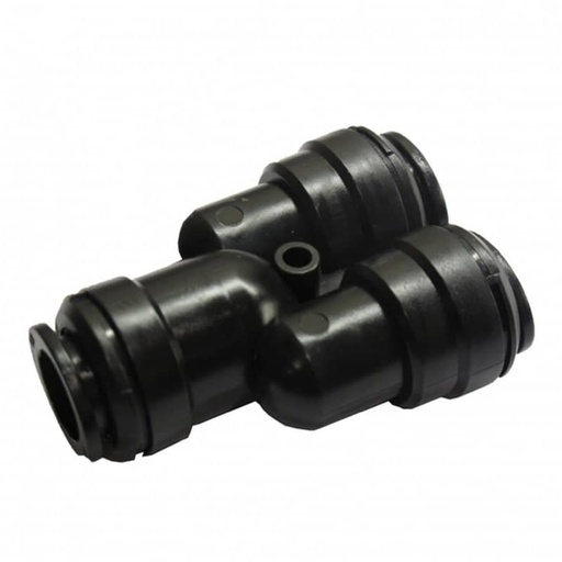 [106270] W4 Push Fit Two Way Adaptor 12mm    32046