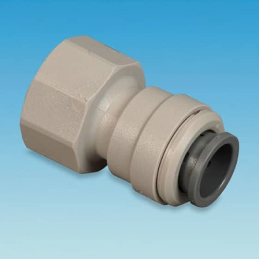 [106299] John Guest Push Fit Adaptor Female 1/2" BSP-12mm    WS1232