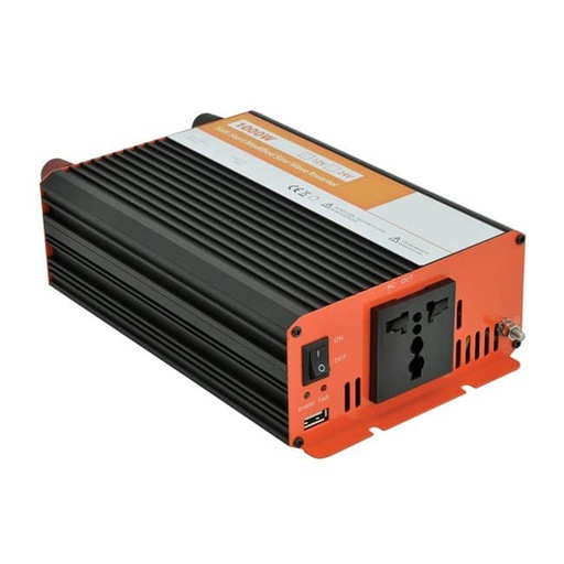 [106546] 1000W Solar Inverter 12V DC to 240V AC   INV1000