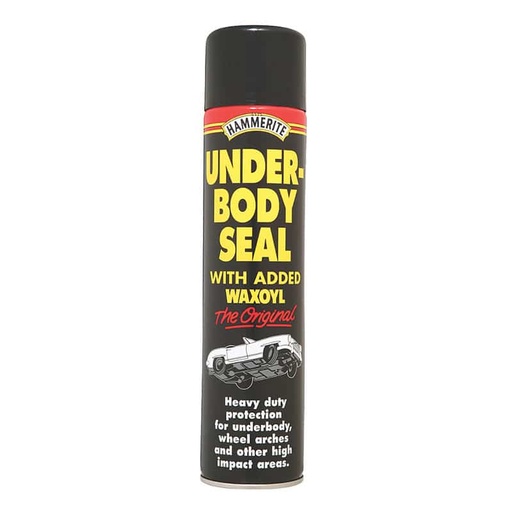 [106824] Hammerite Vehicle Underbody Seal/Spray Black ( 600ml )   6221H