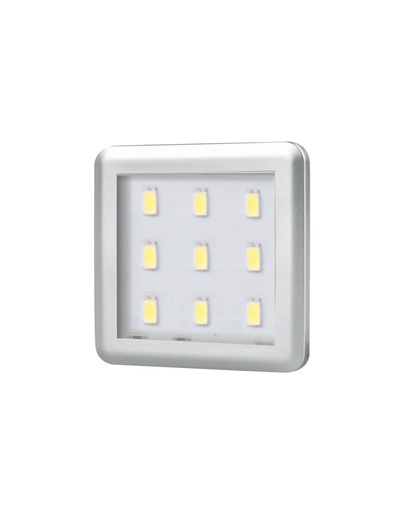 [106872] SQUARE3 Aluminium ( Warm White 30K )    SQUARE3-AL-30K-01W