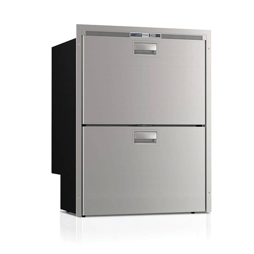 [106987] 144L S/S Double Drawer Fridge with Sea Lock Catch & Flush Frame DW180 RFX  VFDW180.2RFXPFTOCX