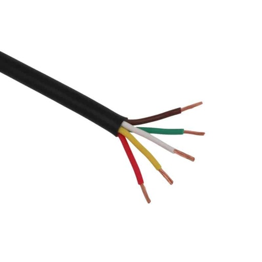 [107570] 5 Core Automotive High Temp Thinwall Cable - 0.75mm 14A   C501ZTW