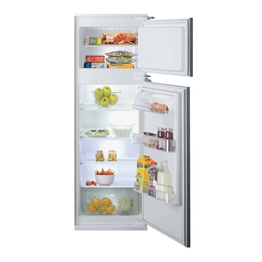 [108529] 220L White Fridge with Freezer Compartment 12/24V C220DP  VFC220DPINT