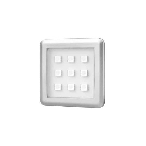 [108839] SQUARE2 RGB Aluminium    SQUARE2-AL-RGB-01W