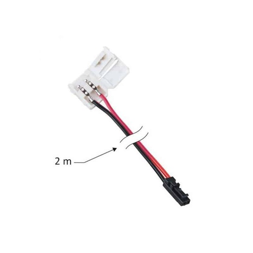 [109043] Cable for 8mm LED strips with mini connector    MO-LF08-2M-D2