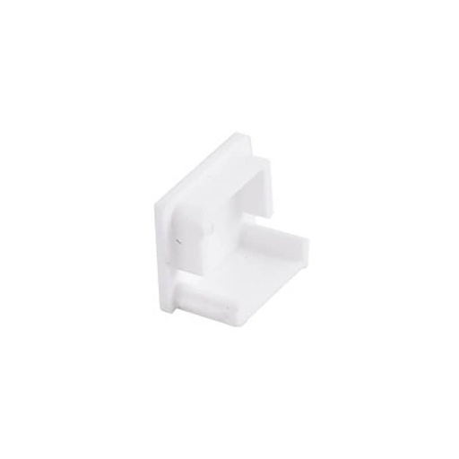 [109102] End cap LINE profile ( white )    OP2-ZASL-13X14-BI