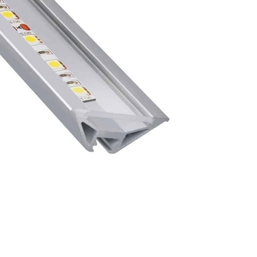 [109123] LED Profile TRI-LINE 2M Aluminium/Transparent   PROF-3LIN-TR-2W