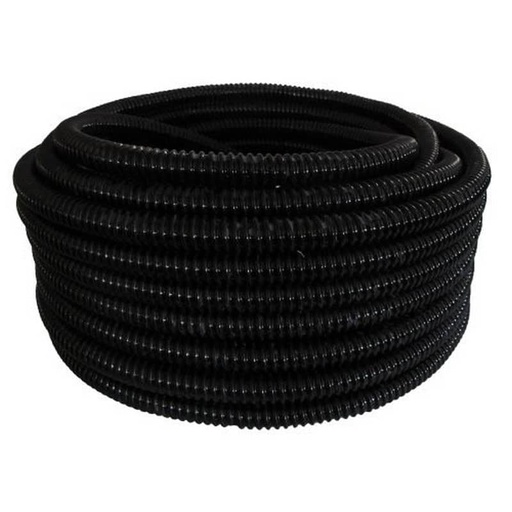 [109221] Convoluted Hose 20.5mm BLACK ( 30M Roll )    30177