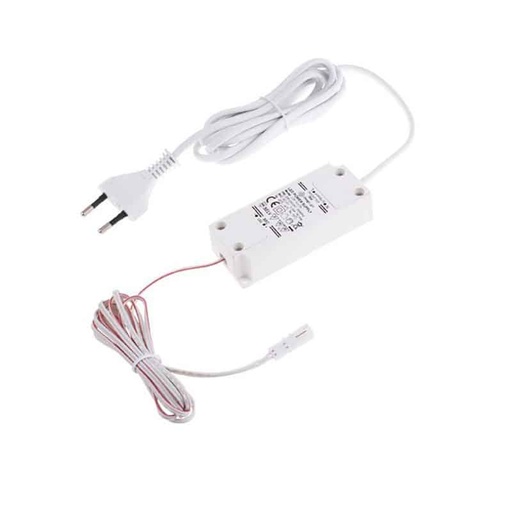 [109228] LED Driver Standard Plus 12v 7w with euro plug 2m cable mini socket White   U12-007-SP-2B0-201B