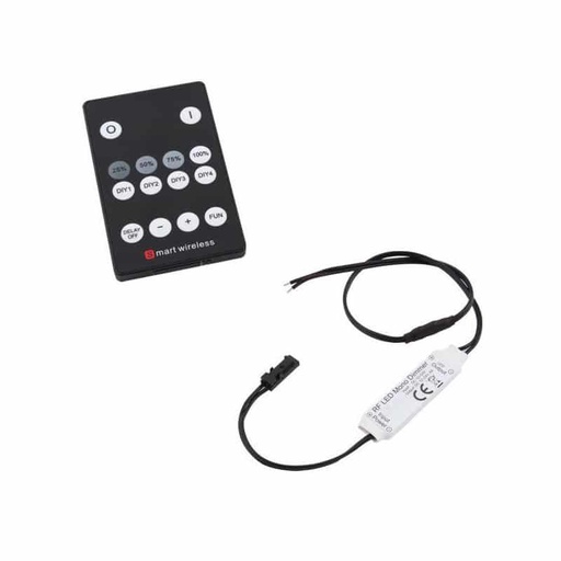 [109262] LED Mono Controller/Dimmer & RF Remote    STER-MONO-RF-02