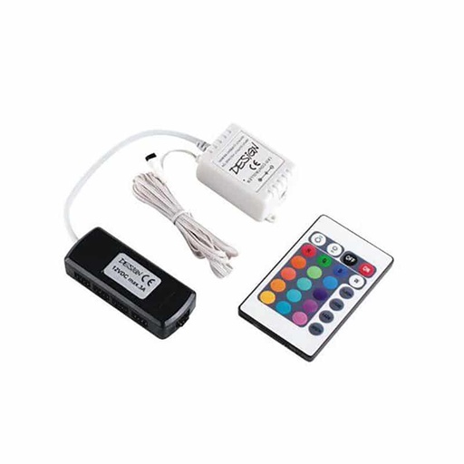 [109265] LED RGB controller with IR remote control and    STER-IR-RGB9-02