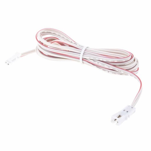 [109876] Extension cable 2m MINI with a plug and socket - White   OKZ-PRZ-2M/MIN/BI