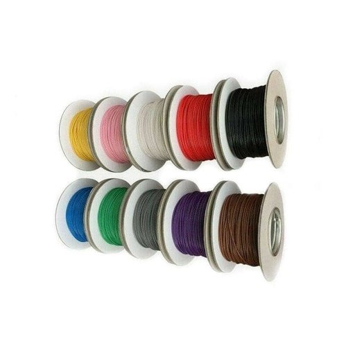 [109975] 1mm 16.5A Green/Purple - Single Core Automotive High Temp Thinwall Cable   CTW012-100GP