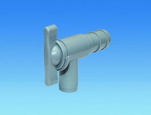 [110058] Grey 28mm Drainage Tap - Waste Water    88752G