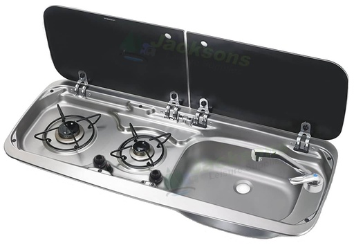 [110116] SMEV 9222 Combi R/H Sink/2 Burner    JC3208