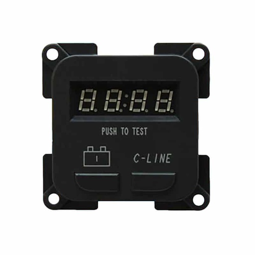 [110218] C-Line Battery Monitor Panel - Dark Grey    PO244