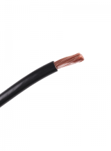 [110400] 16mm Black - Single Core Automotive High Temp Thinwall Cable   CSW3TW-50B