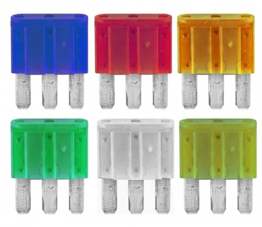 [110676] Micro 3 Blade Fuses 10a Red Single Unit   FU45-10