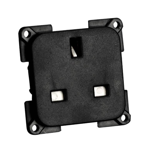 [110694] C-Line 13 Amp Socket - Black    PO410