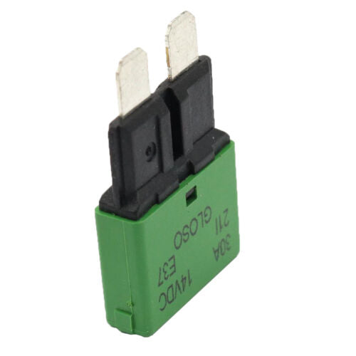 [110761] Circuit Breaker STD Blade Fuses ( auto reset ) 30A Green ( Single )   FU37-30