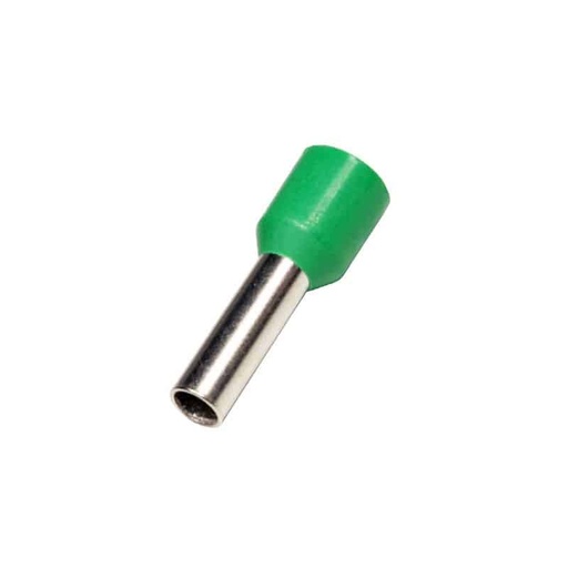 [111235] Cord End 6.0mm Green French T-Range Single Unit   CE6.0A