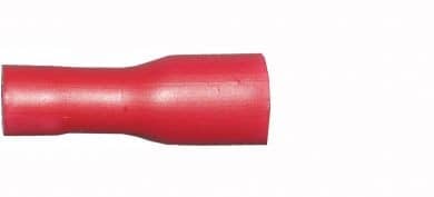 [111271] Red Female Spade 4.8mm/0.5mm F/Insulated Single Unit   WT105