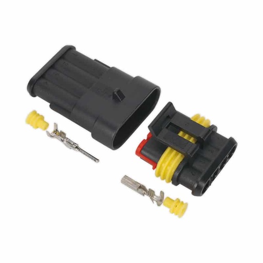 [111652] Superseal 4 Way M/F Connector ( Pair )    SSC4MF