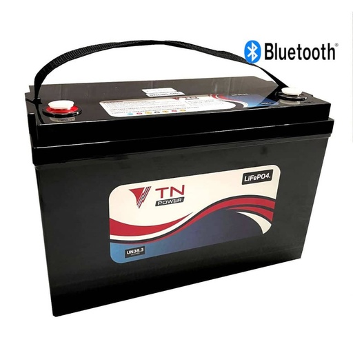 [111977] TN100 Heated Lithium Leisure Battery LiFePO4    TN-LFP12.8V100AH WITH HEATER